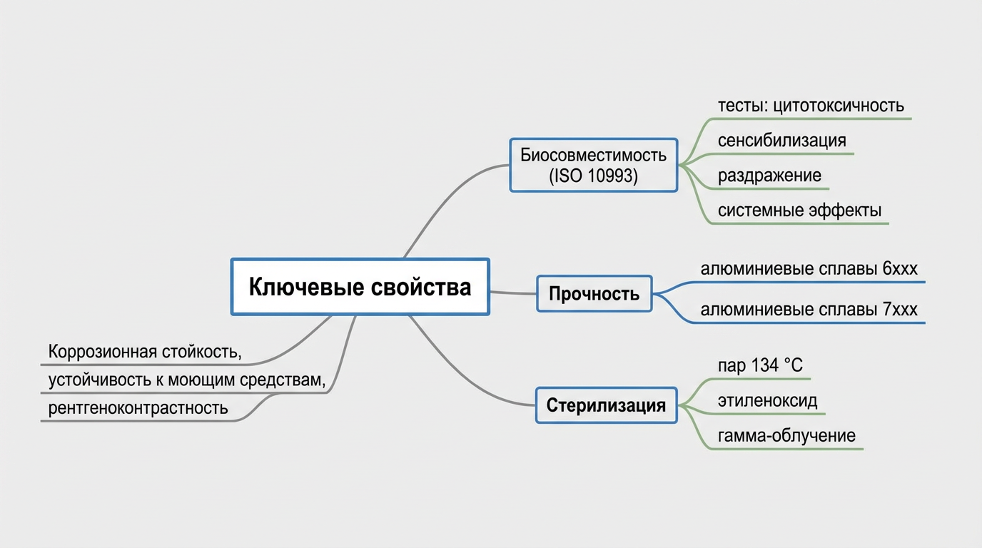 Ключевые свойства